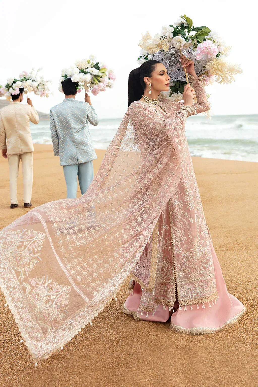 Afrozeh Raw Silk – view 3 – Poshaq