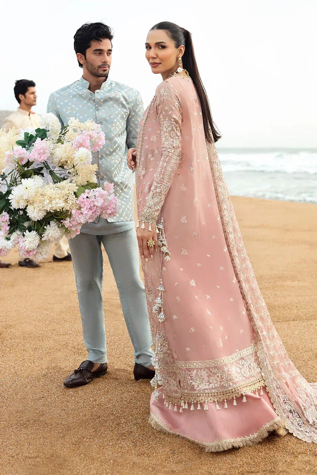 Afrozeh Raw Silk – view 6 – Poshaq