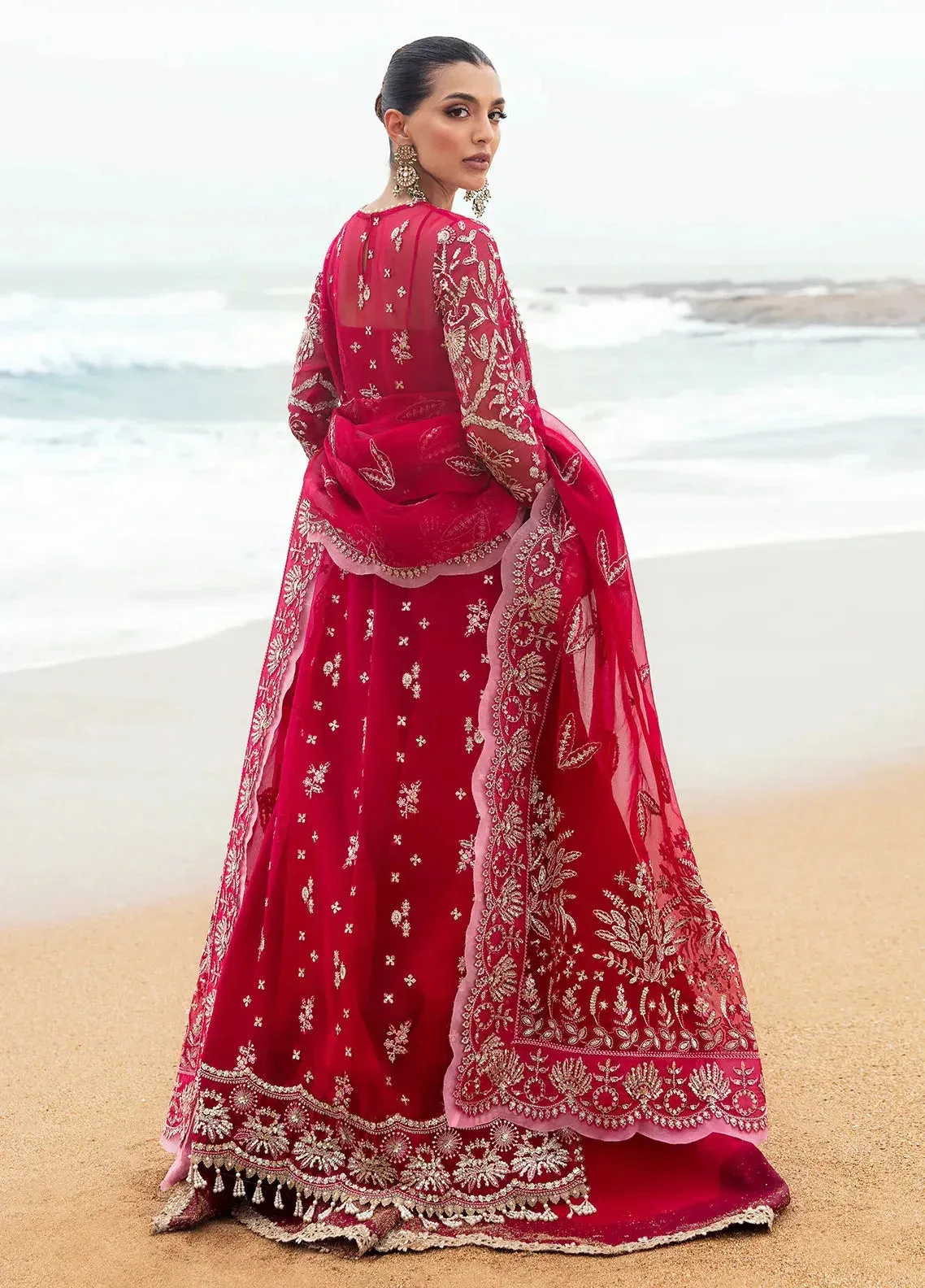Afrozeh Raw Silk – view 2 – Poshaq