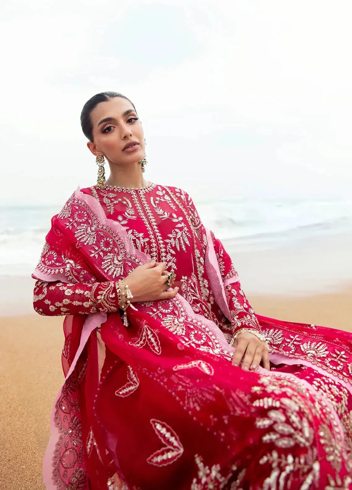 Afrozeh Raw Silk – view 4 – Poshaq