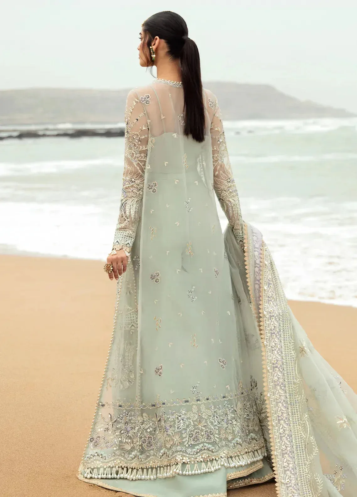 Afrozeh Raw Silk – view 2 – Poshaq
