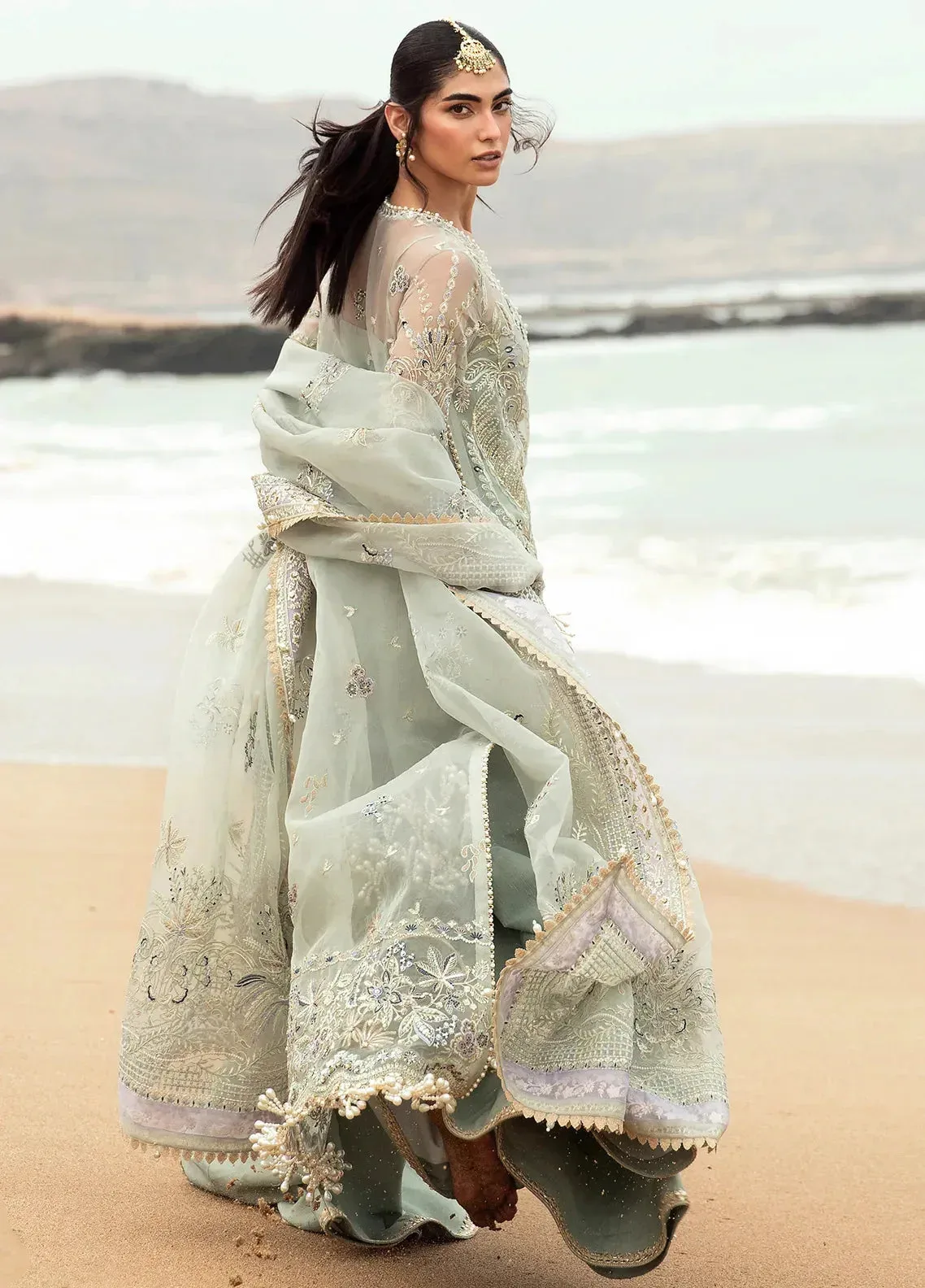 Afrozeh Raw Silk – view 4 – Poshaq