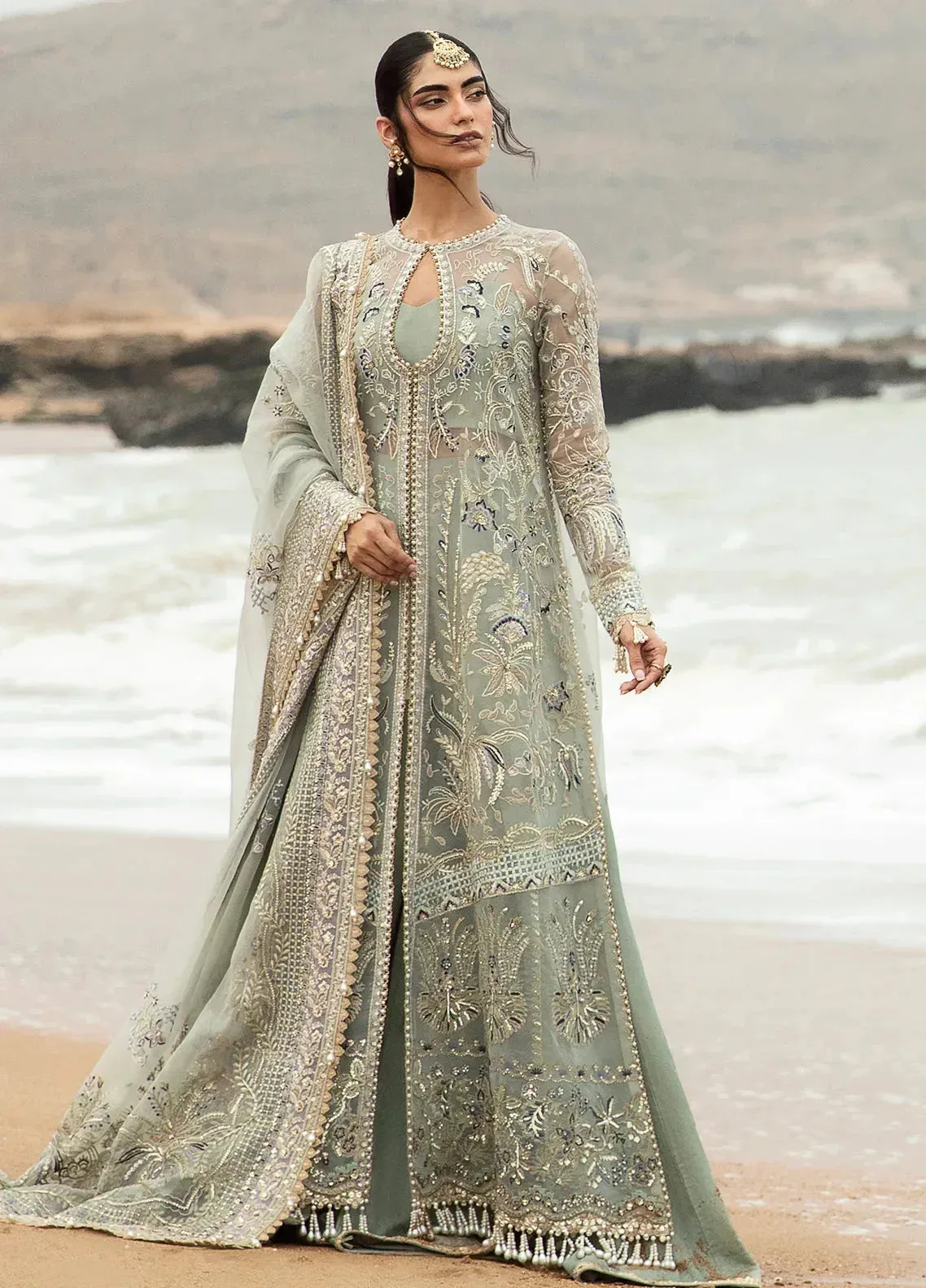 Afrozeh Raw Silk – view 6 – Poshaq