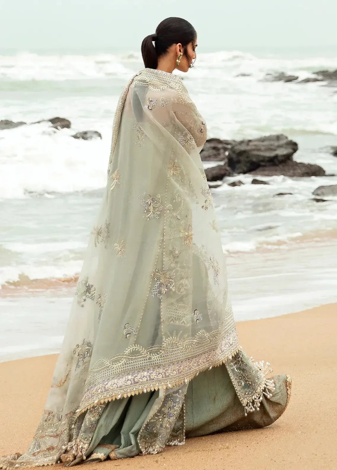 Afrozeh Raw Silk – view 7 – Poshaq