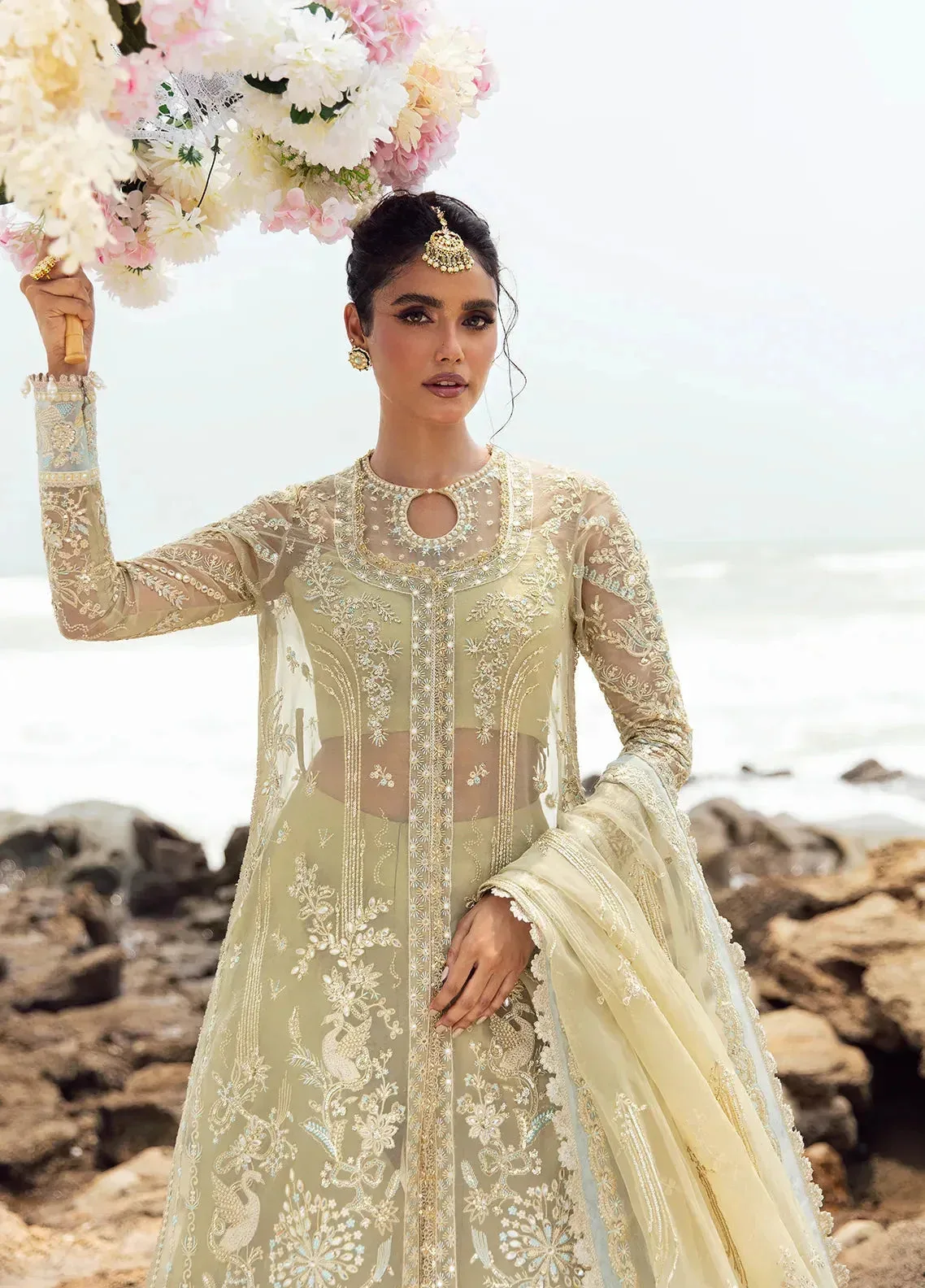 Afrozeh Raw Silk – view 3 – Poshaq