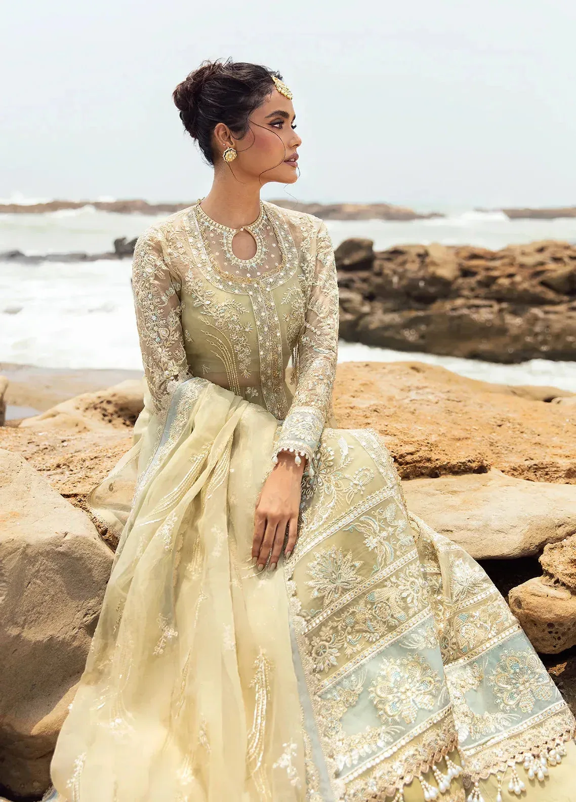 Afrozeh Raw Silk – view 4 – Poshaq