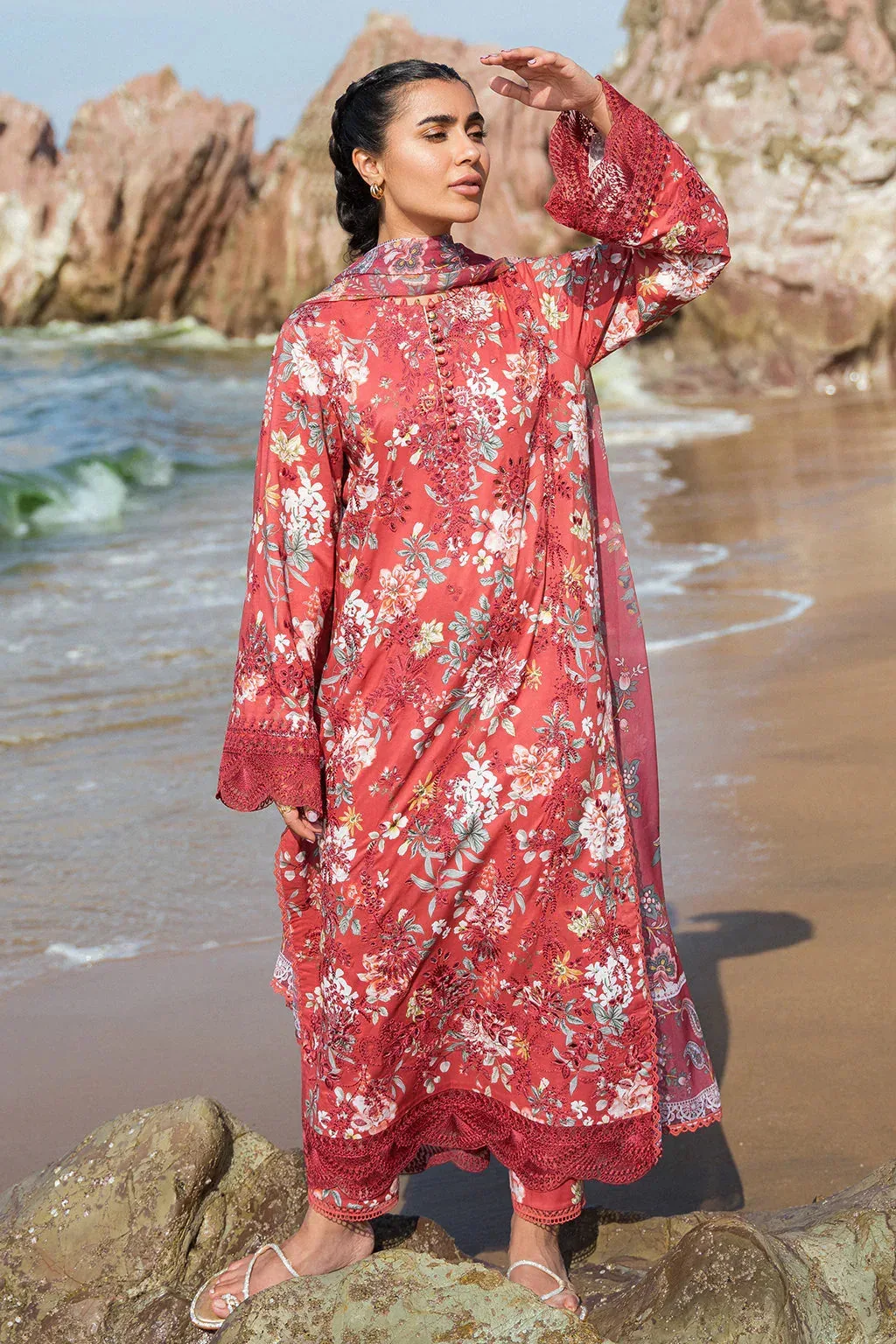 Afrozeh Organza – view 2 – Poshaq