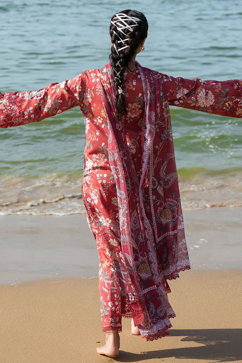 Afrozeh Organza – view 3 – Poshaq