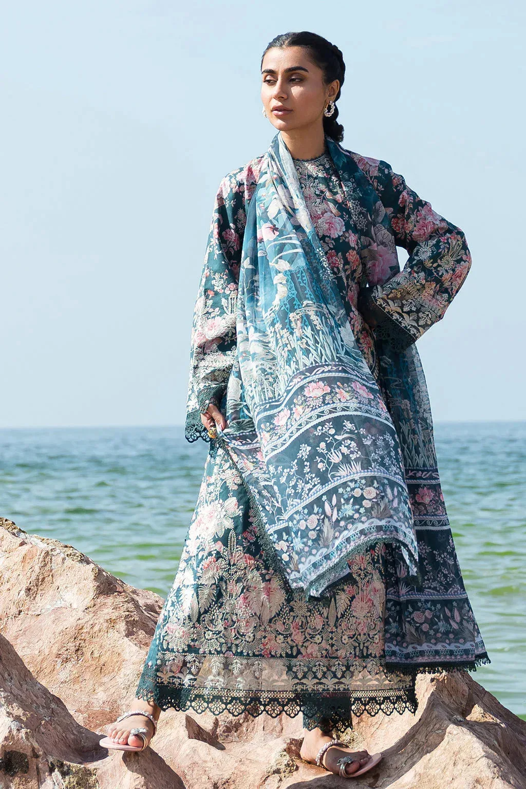 Afrozeh Organza – view 2 – Poshaq