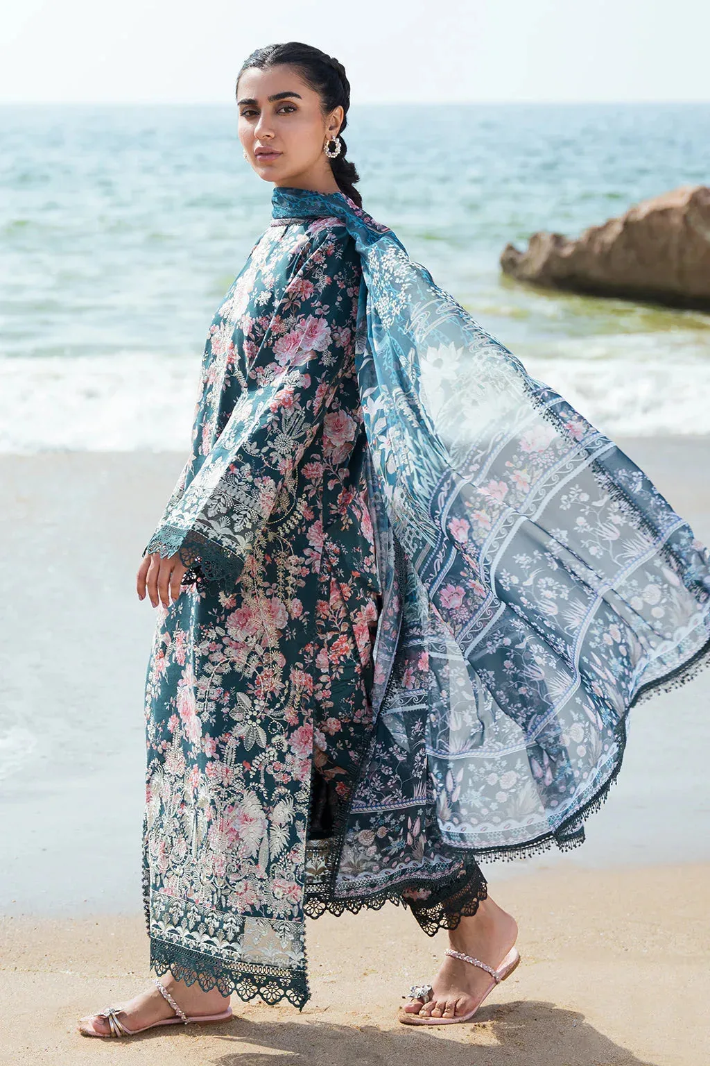 Afrozeh Organza – view 3 – Poshaq