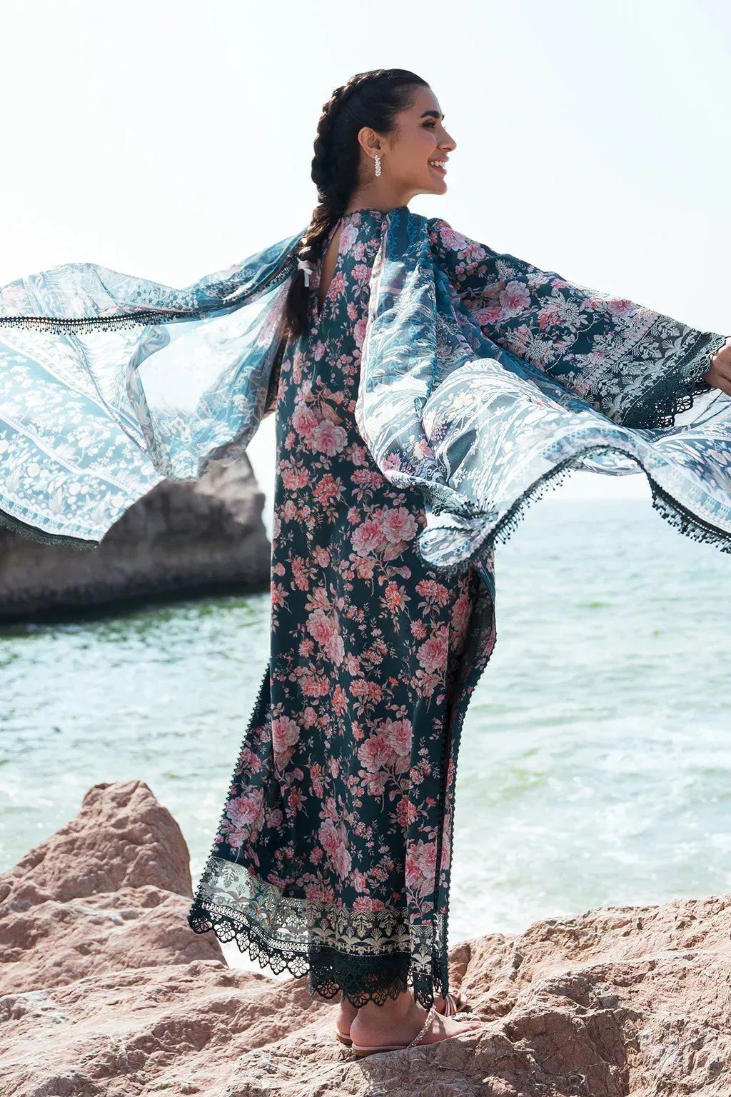 Afrozeh Organza – view 5 – Poshaq