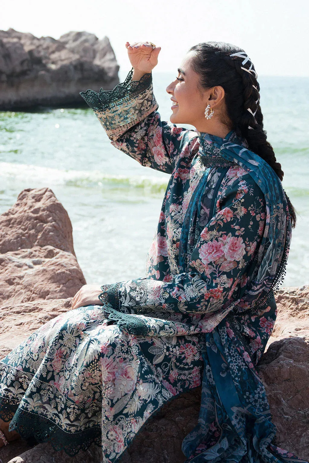 Afrozeh Organza – view 6 – Poshaq