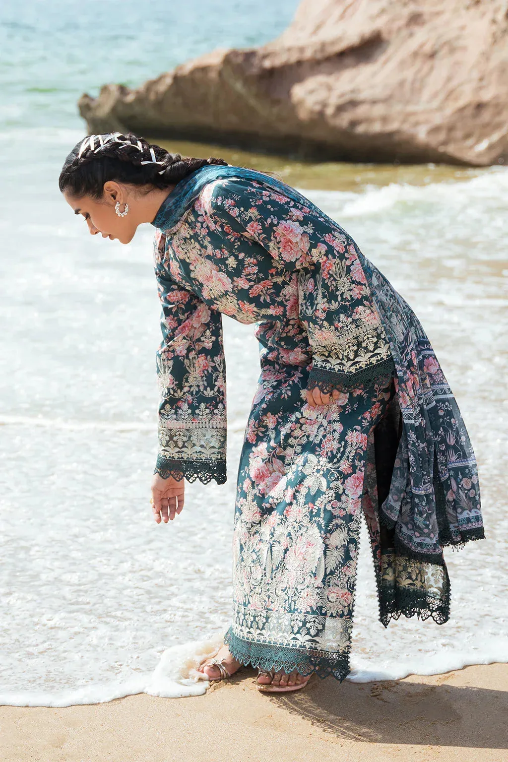 Afrozeh Organza – view 7 – Poshaq