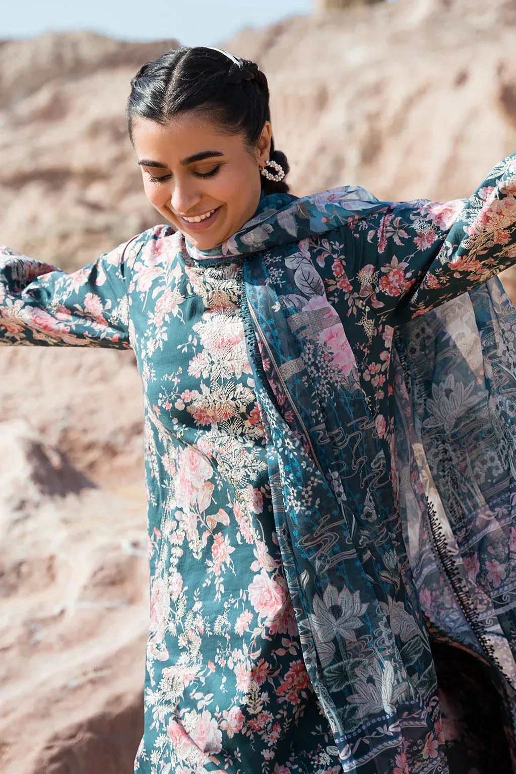 Afrozeh Organza – view 8 – Poshaq
