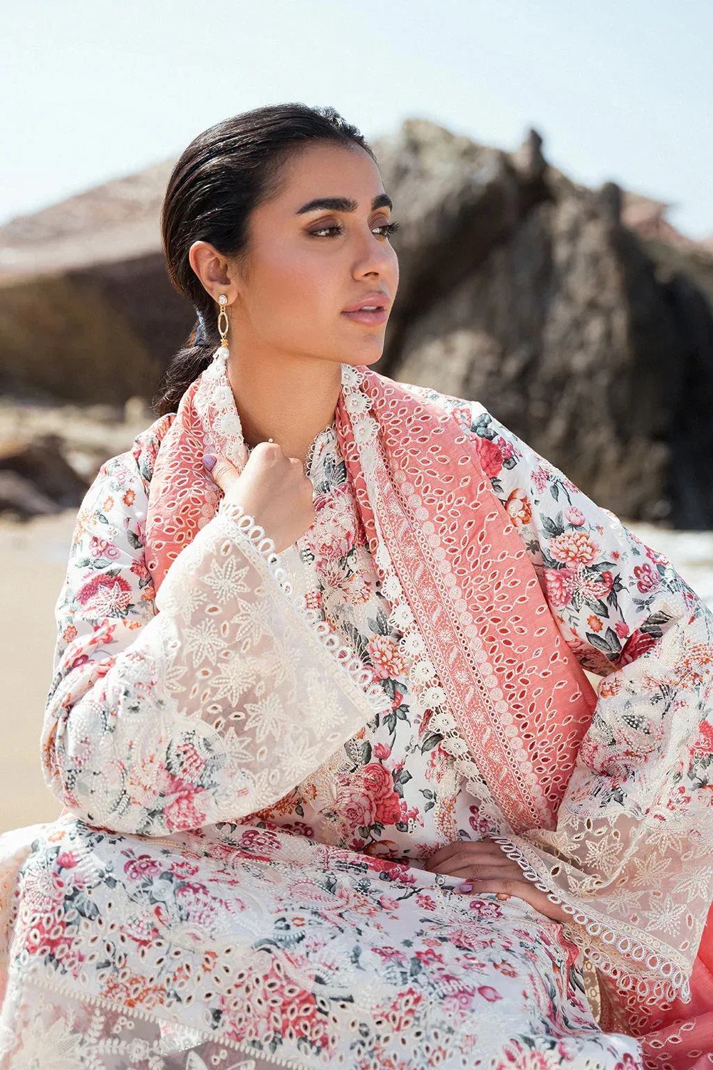 Afrozeh Organza – view 4 – Poshaq