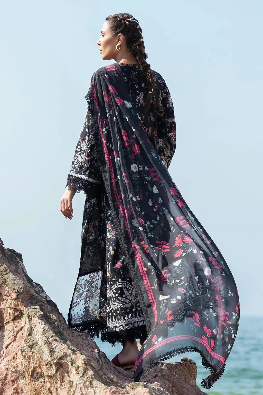 Afrozeh Organza – view 3 – Poshaq