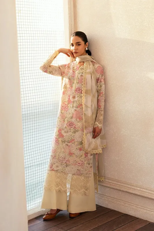 Afrozeh Day Break Organza – view 1 – Poshaq