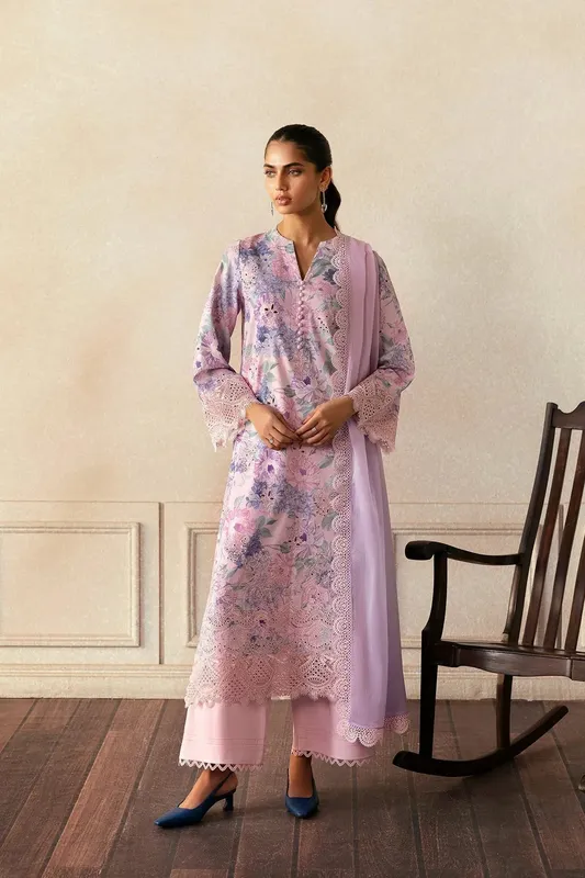 Afrozeh Day Break Organza – view 1 – Poshaq