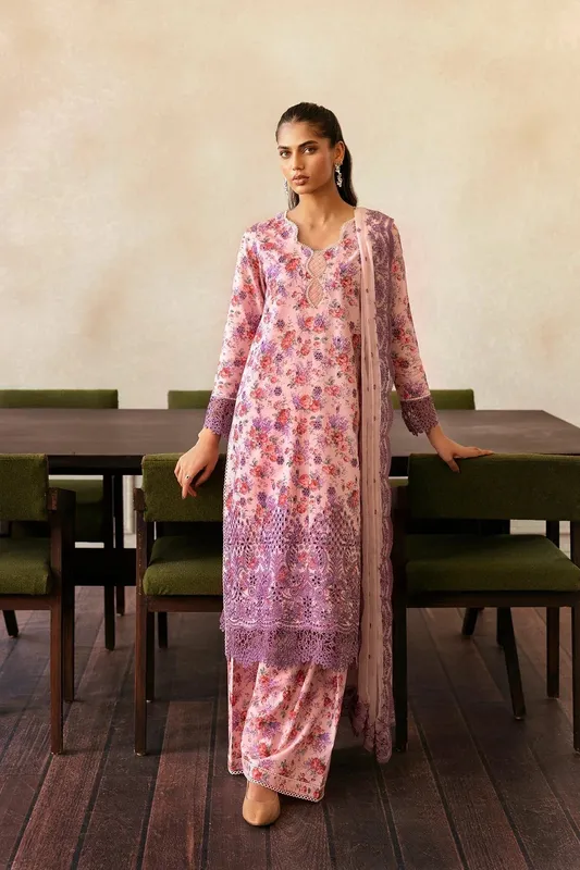 Afrozeh Day Break Organza – view 1 – Poshaq