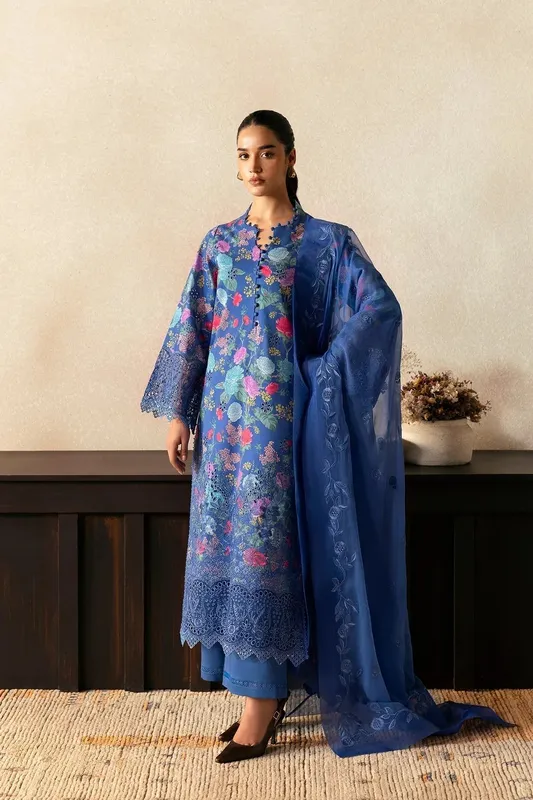 Afrozeh Day Break Organza – view 1 – Poshaq