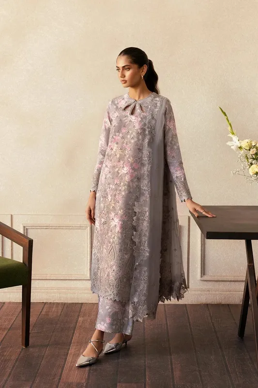 Afrozeh Day Break Organza – view 1 – Poshaq