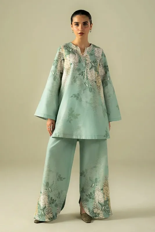 Afrozeh Cords Green Cambric – view 1 – Poshaq