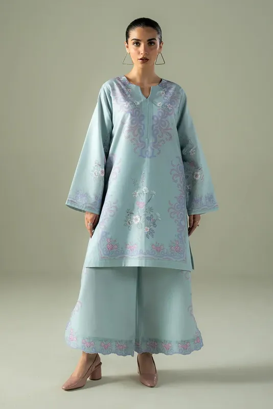 Afrozeh Cords Blue Cambric – view 1 – Poshaq