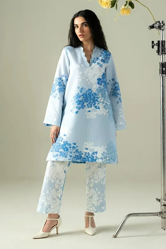 Afrozeh Cords Blue Cambric – view 1 – Poshaq