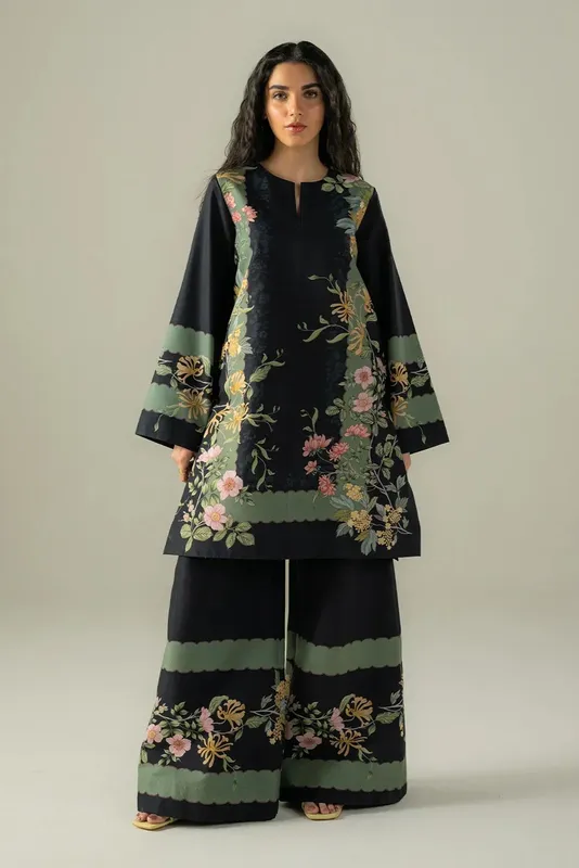 Afrozeh Cords Black Cambric – view 1 – Poshaq