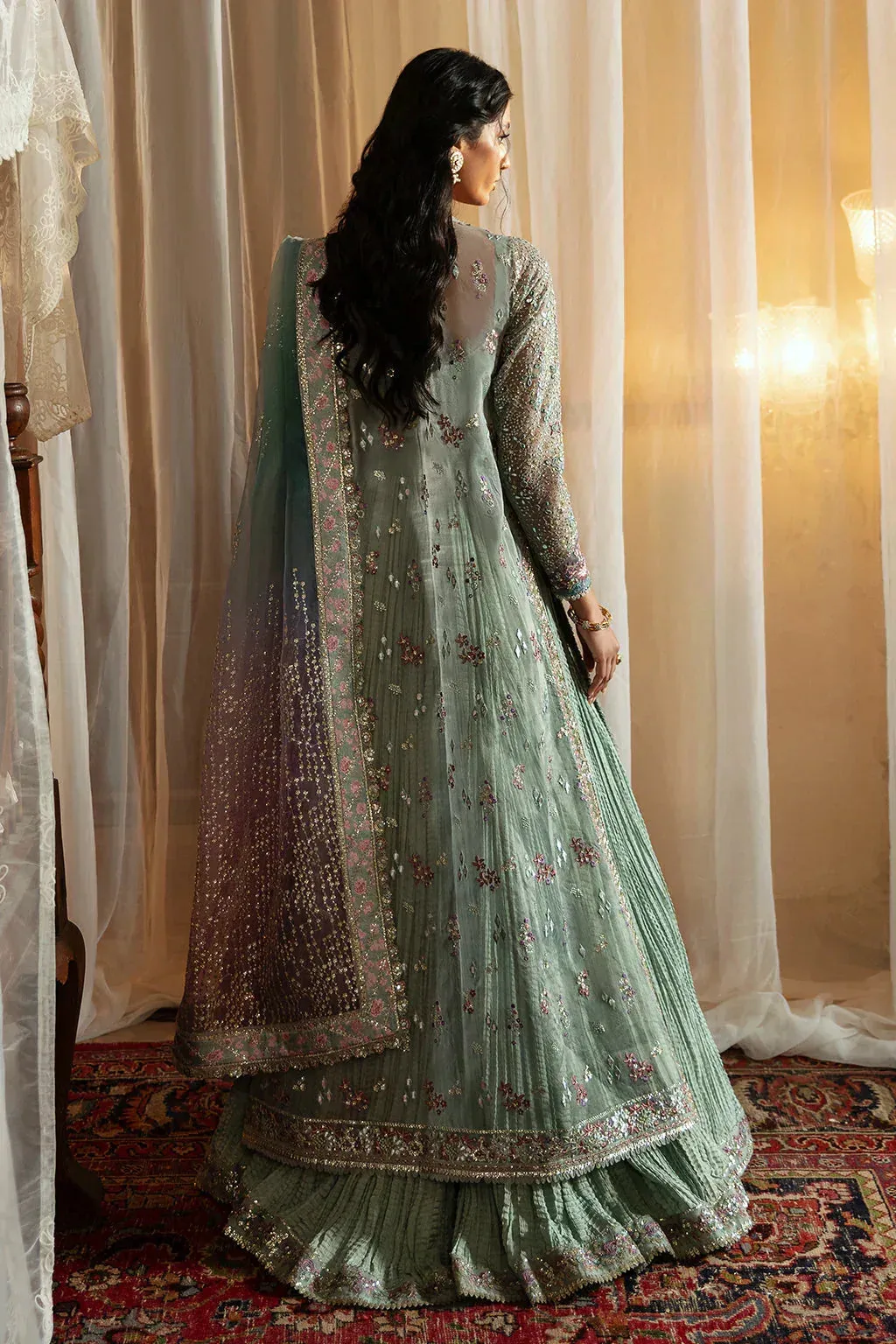 Afrozeh Raw Silk – view 2 – Poshaq
