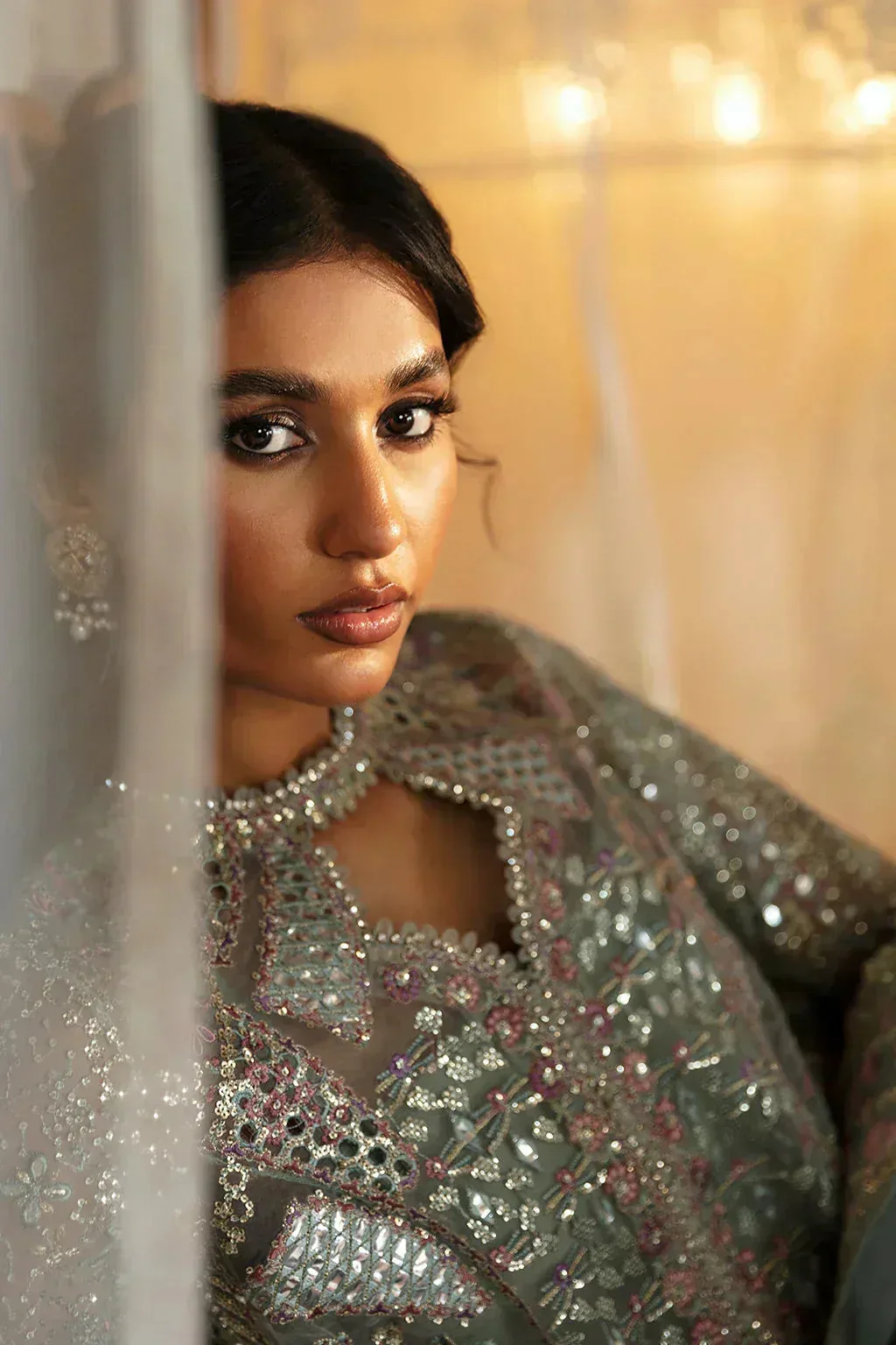 Afrozeh Raw Silk – view 4 – Poshaq