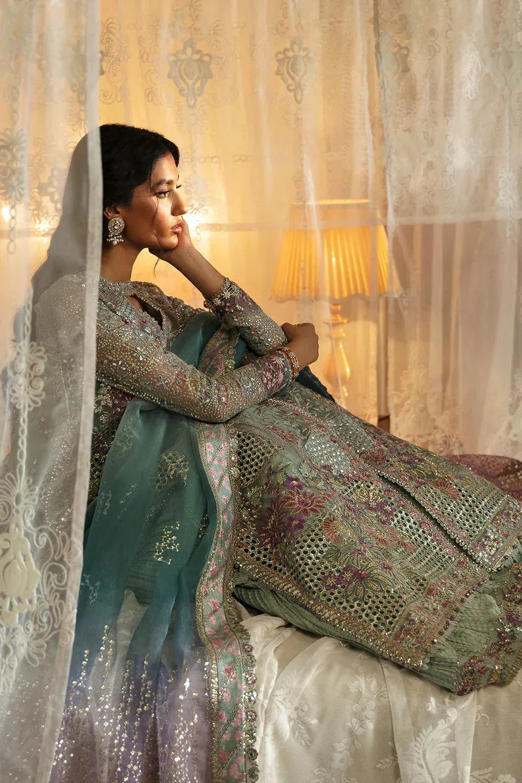 Afrozeh Raw Silk – view 6 – Poshaq