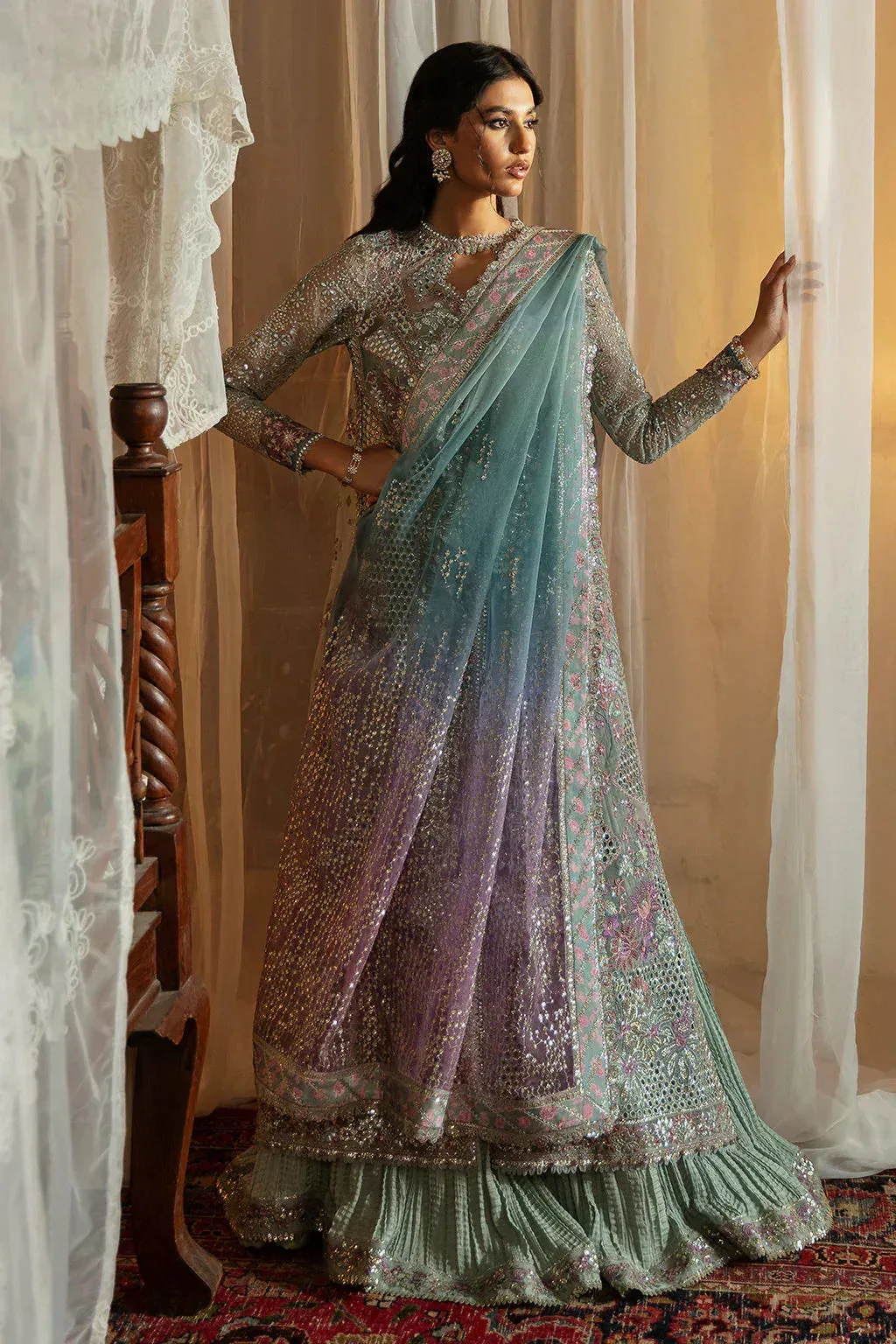 Afrozeh Raw Silk – view 8 – Poshaq