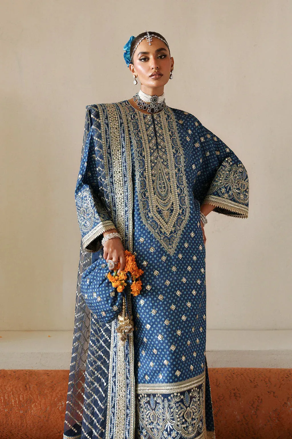 Afrozeh Raw Silk – view 3 – Poshaq
