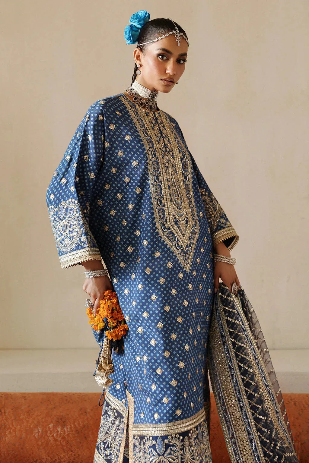 Afrozeh Raw Silk – view 4 – Poshaq