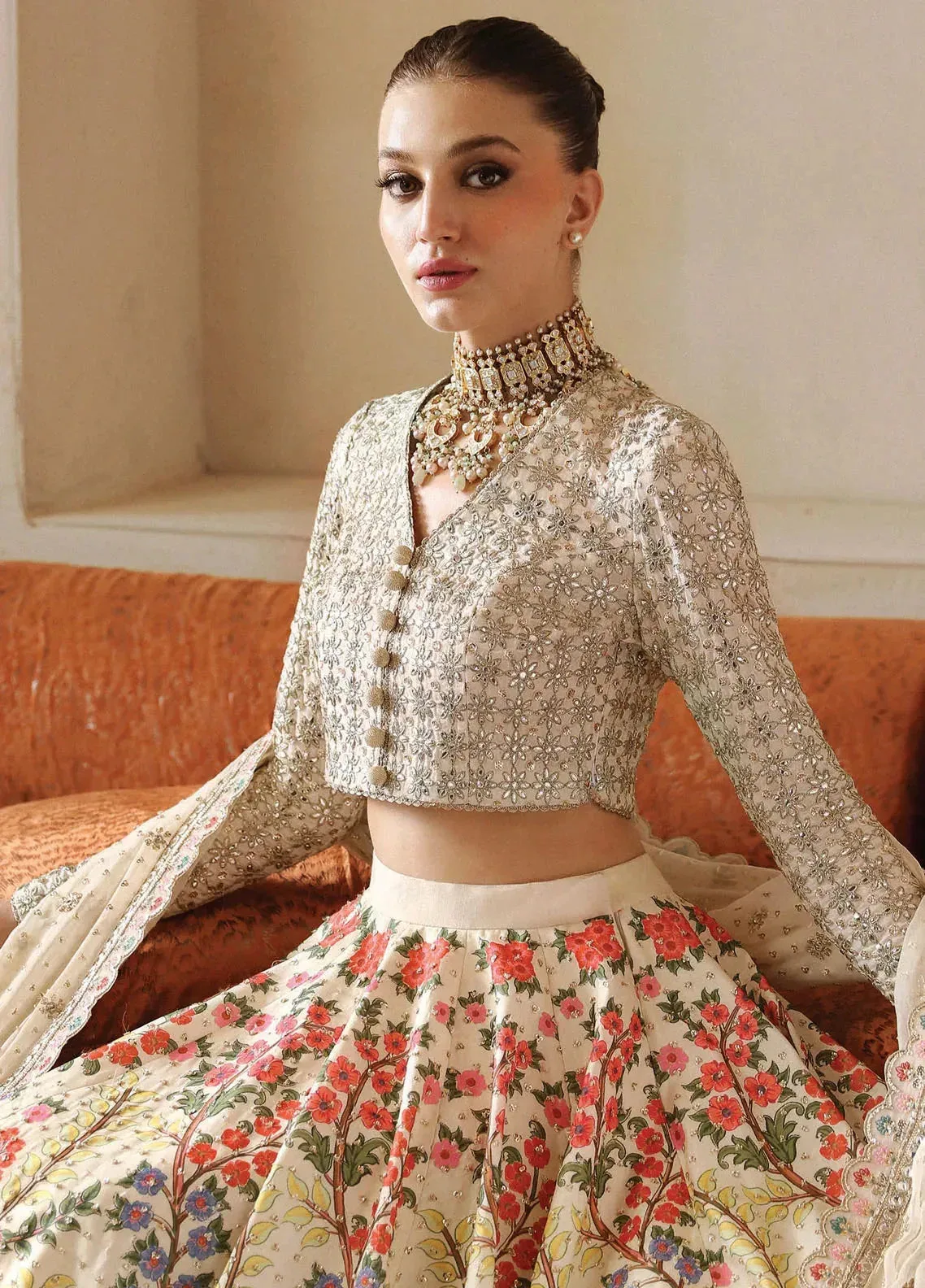 Afrozeh Raw Silk – view 6 – Poshaq