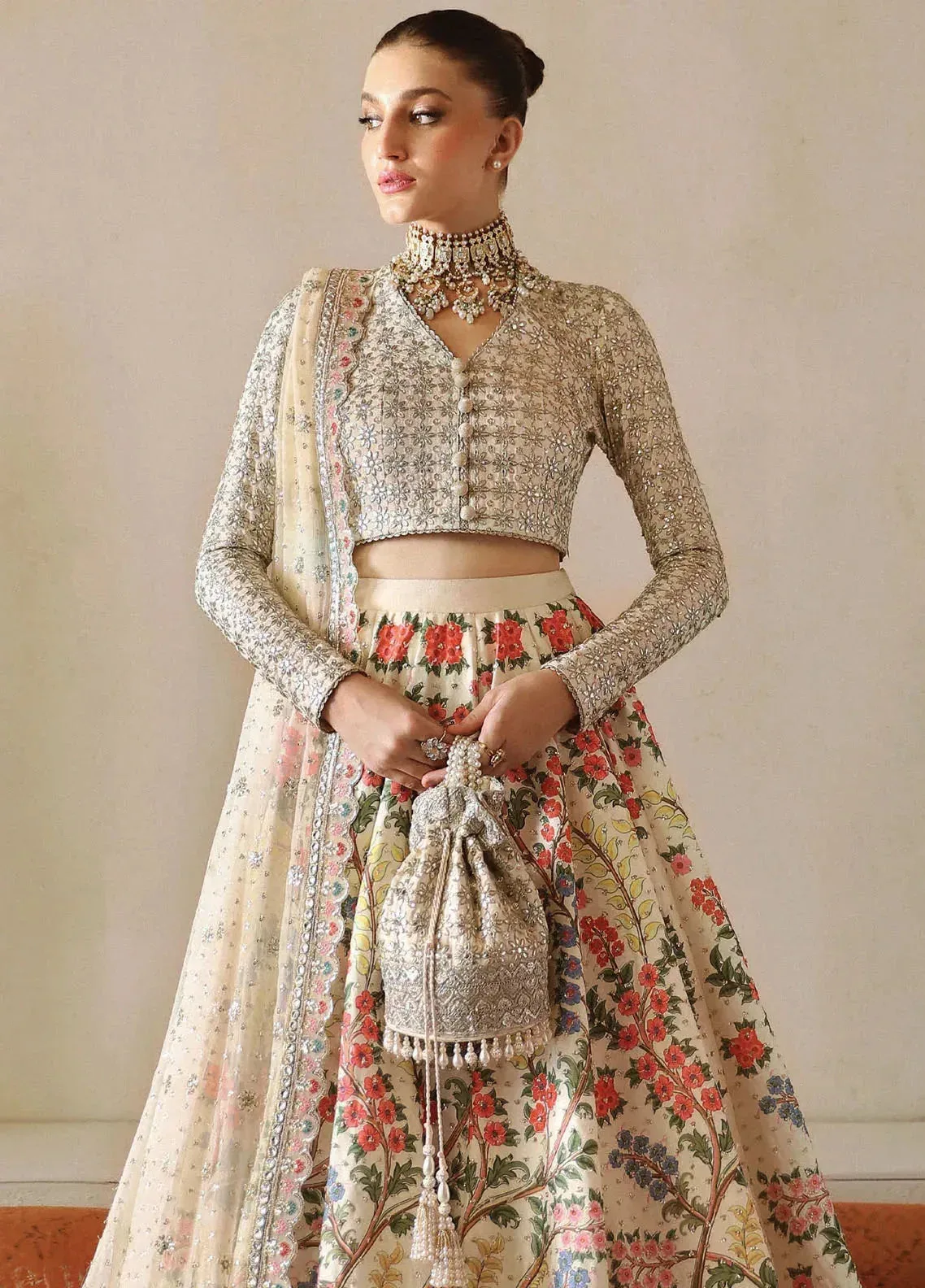 Afrozeh Raw Silk – view 9 – Poshaq
