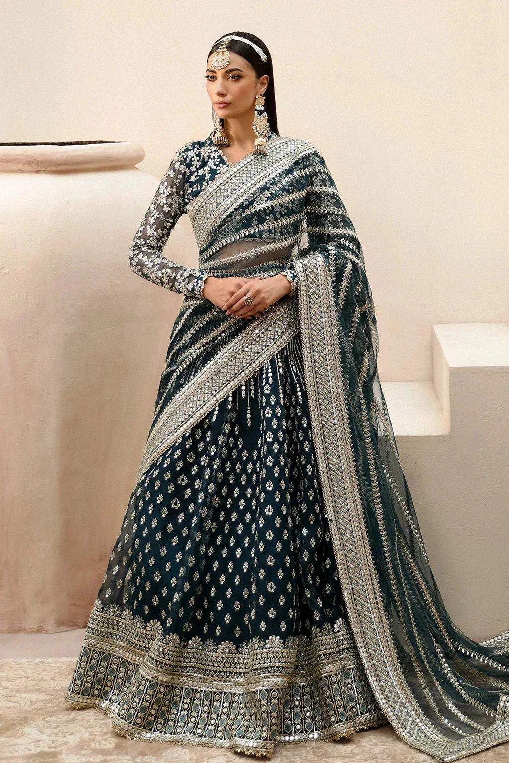 Afrozeh Raw Silk – view 1 – Poshaq