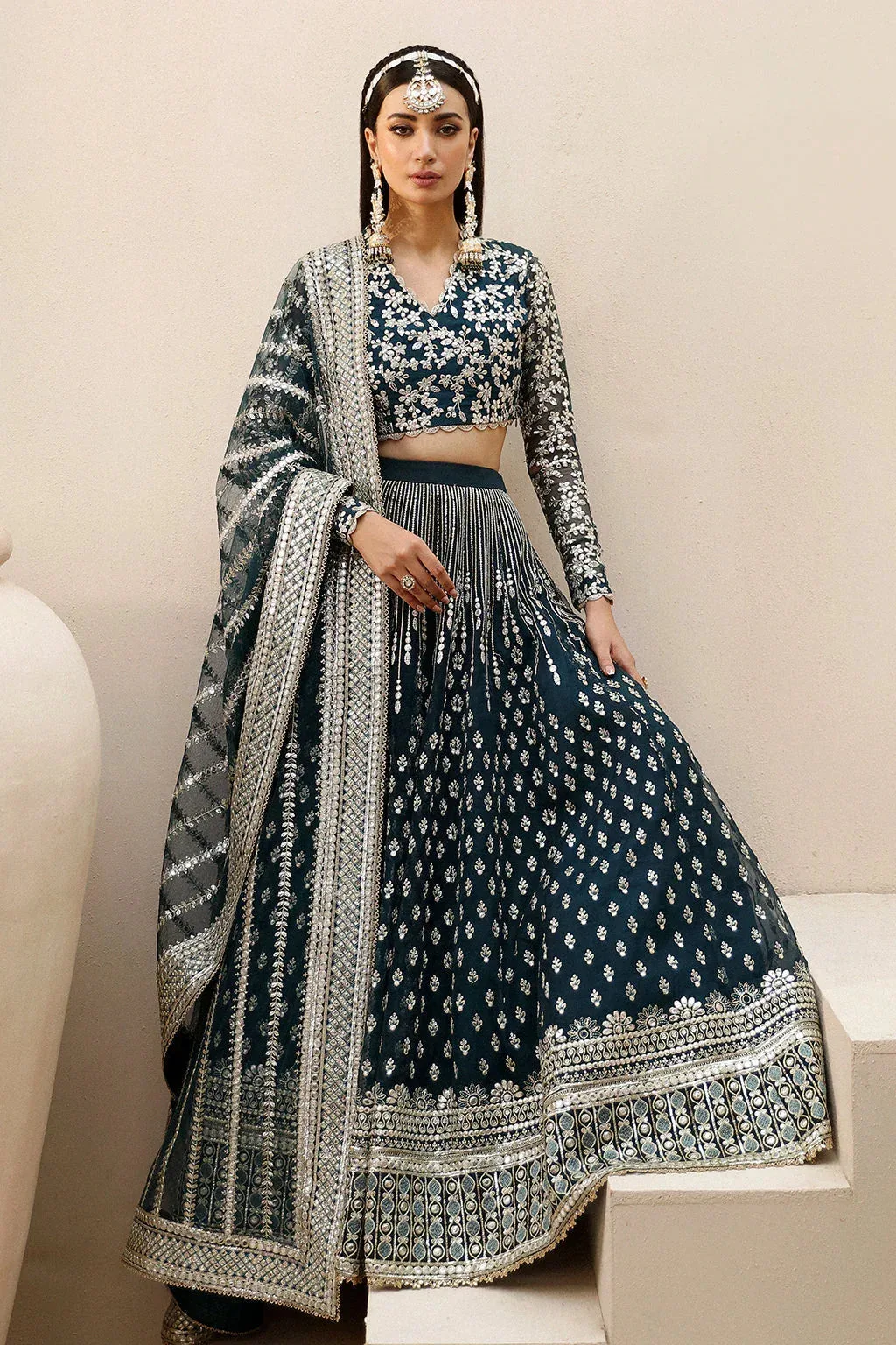 Afrozeh Raw Silk – view 3 – Poshaq