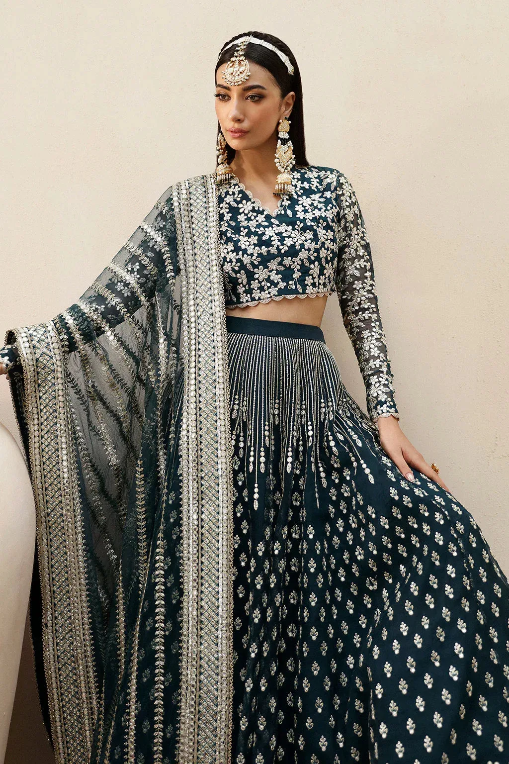 Afrozeh Raw Silk – view 4 – Poshaq