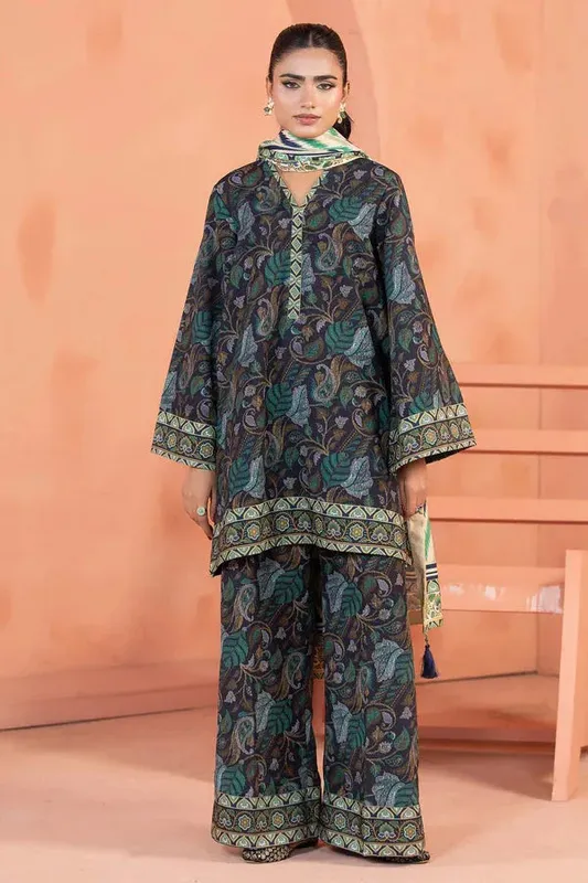 Adans Libas Khaddar 25 Khaddar – view 1 – Poshaq