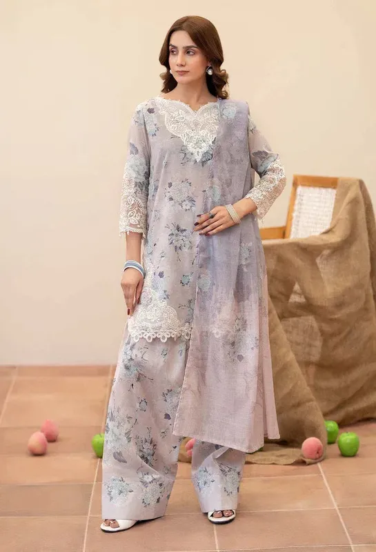 Adans Libas Adans prints eid edit Cotton – view 1 – Poshaq