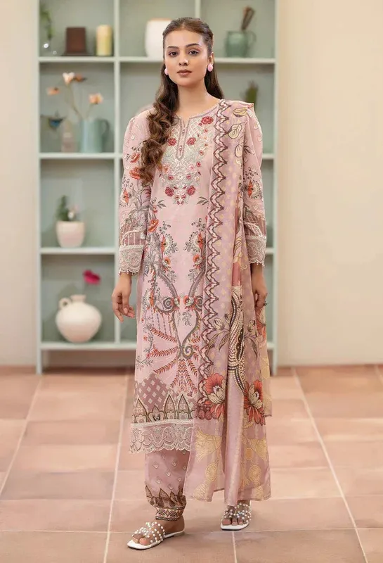 Adans Libas Adans prints eid edit Cotton – view 1 – Poshaq