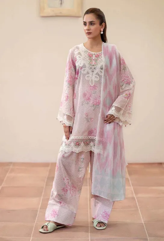 Adans Libas Adans prints eid edit Cotton – view 1 – Poshaq