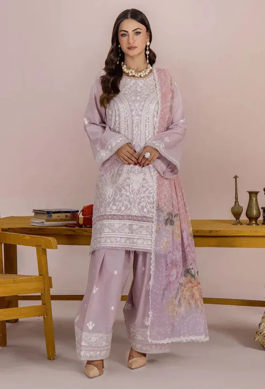 Adans Libas Cambric ready to wear Chiffon – view 1 – Poshaq