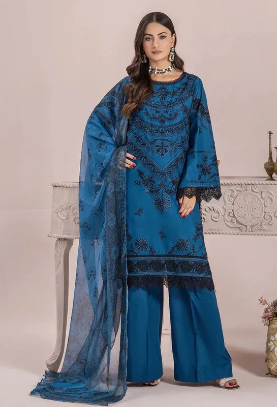 Adans Libas Cambric ready to wear Chiffon – view 1 – Poshaq