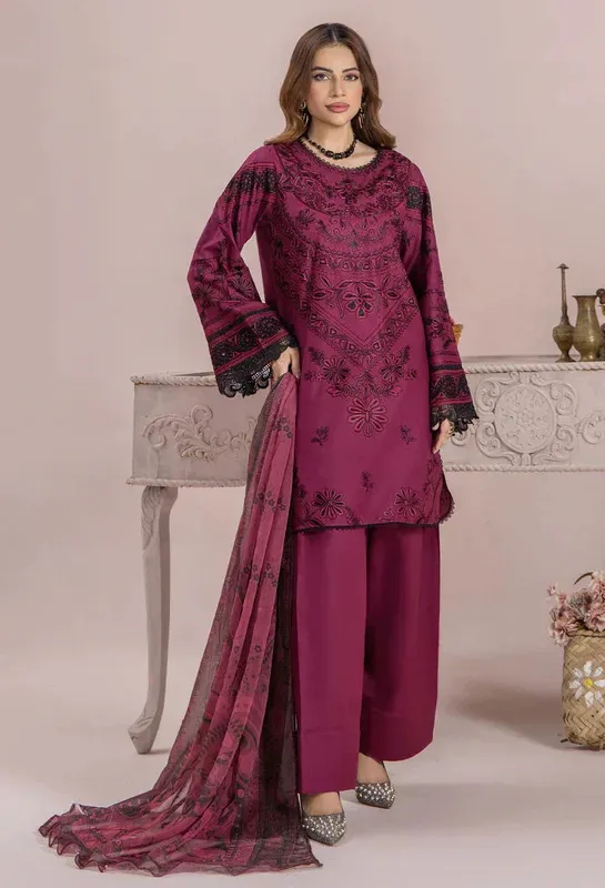 Adans Libas Cambric ready to wear Chiffon – view 1 – Poshaq