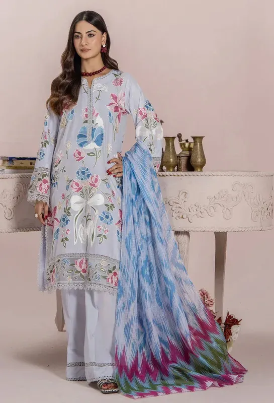 Adans Libas Cambric ready to wear Chiffon – view 1 – Poshaq