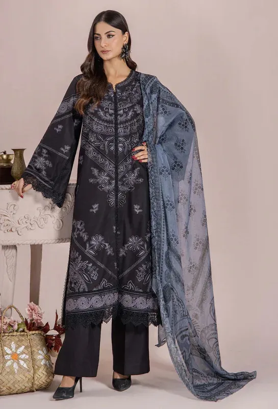 Adans Libas Cambric ready to wear Chiffon – view 1 – Poshaq