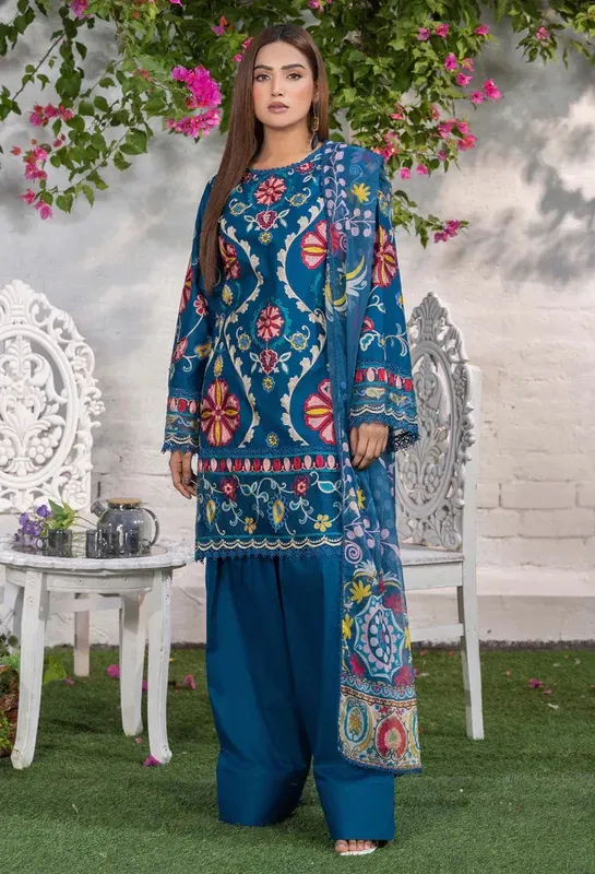Adans Libas Cambric ready to wear Chiffon – view 1 – Poshaq